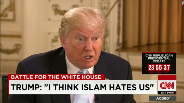 Entrevista a Trump en la CNN